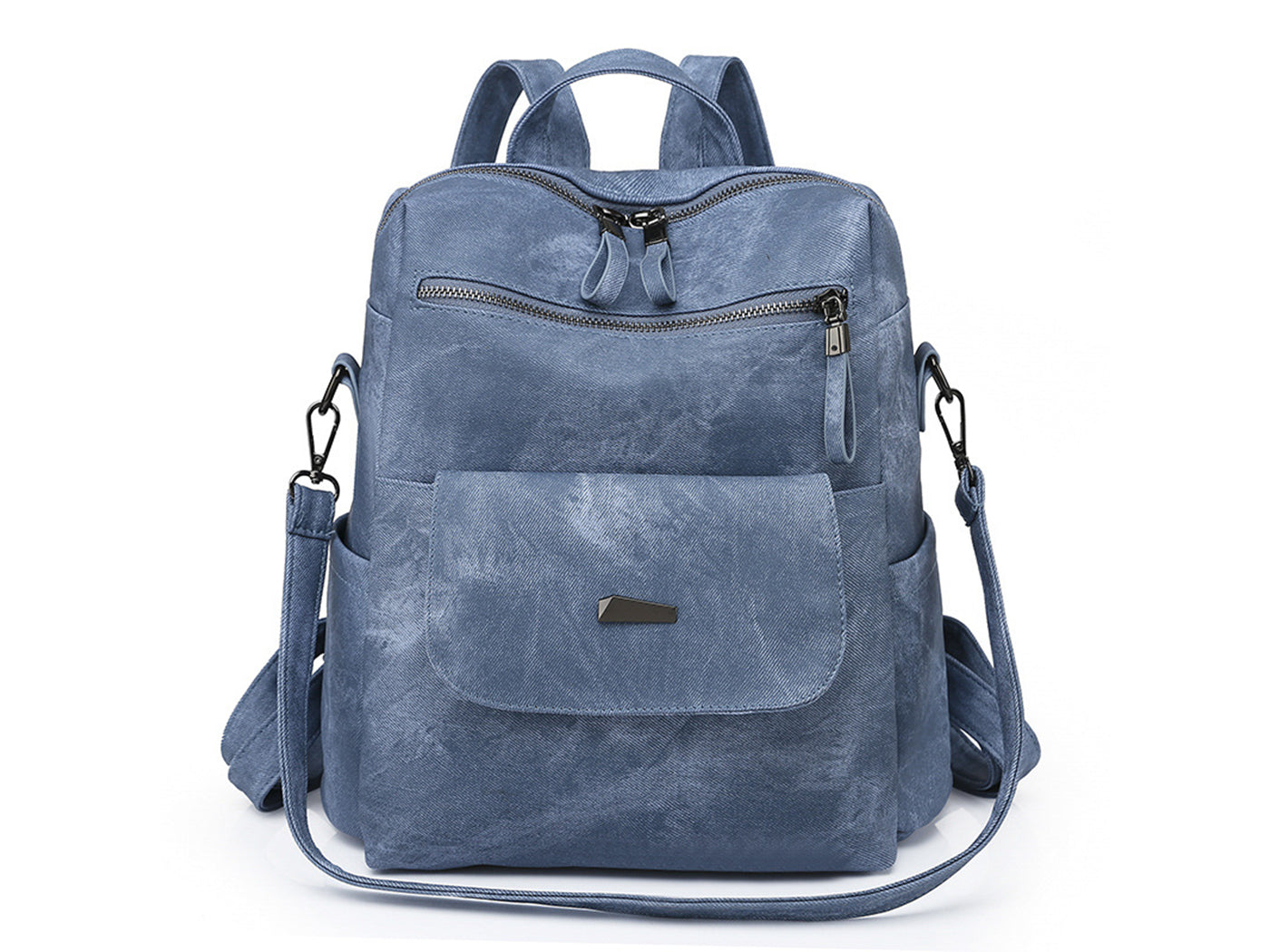 Women's Anti-Theft PU Leather Travel Backpack