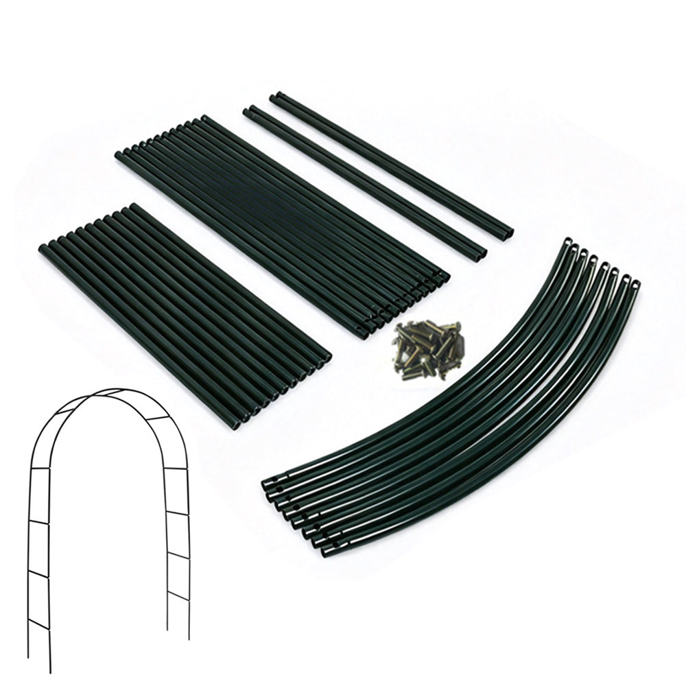 Powder Coated Steel Garden Arch Support for Climbing Vines