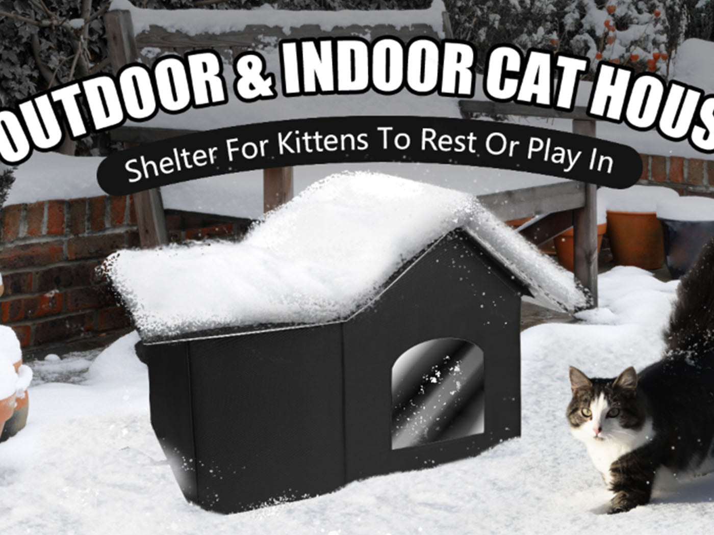 Outdoor Pet House for All Seasons