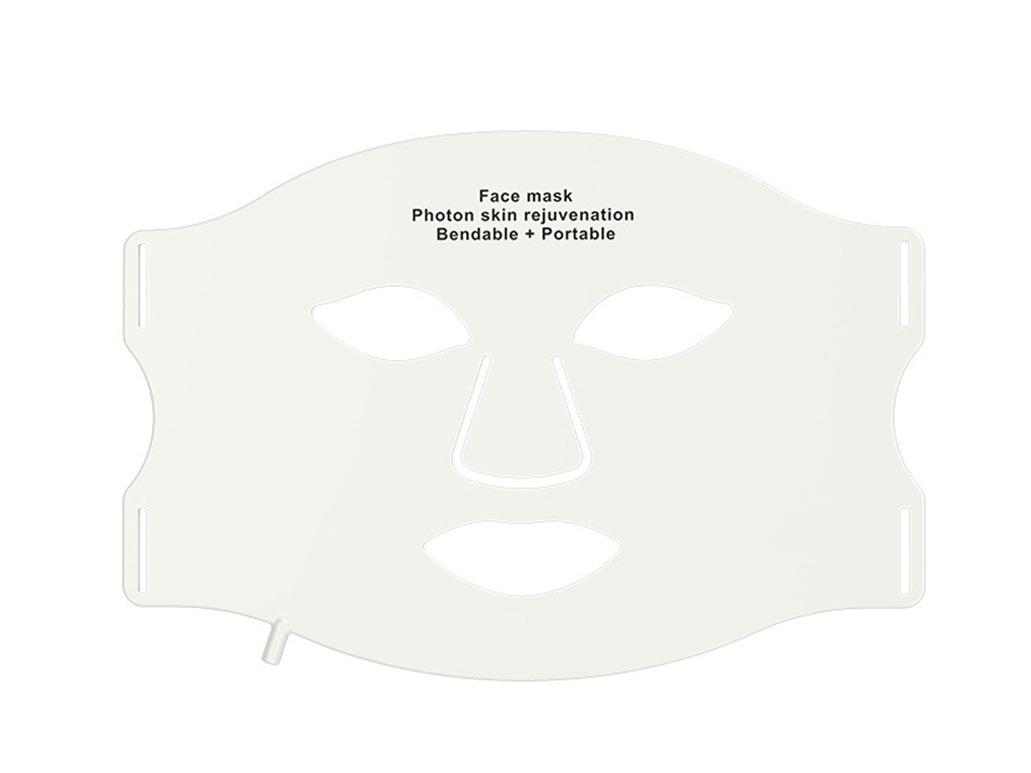 Silicone Skin Care Mask 7 Coloured LED Face Neck Spa Mask Light Therapy Tool Skin Tightening