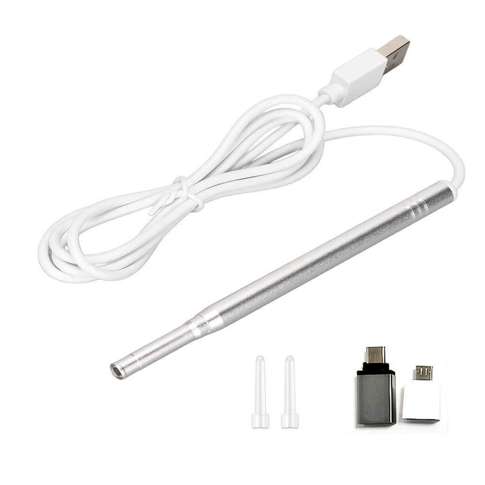 Visual Ear Cleaner Ear Stick Endoscope Earpick Camera Otoscope with 6 LED Lights