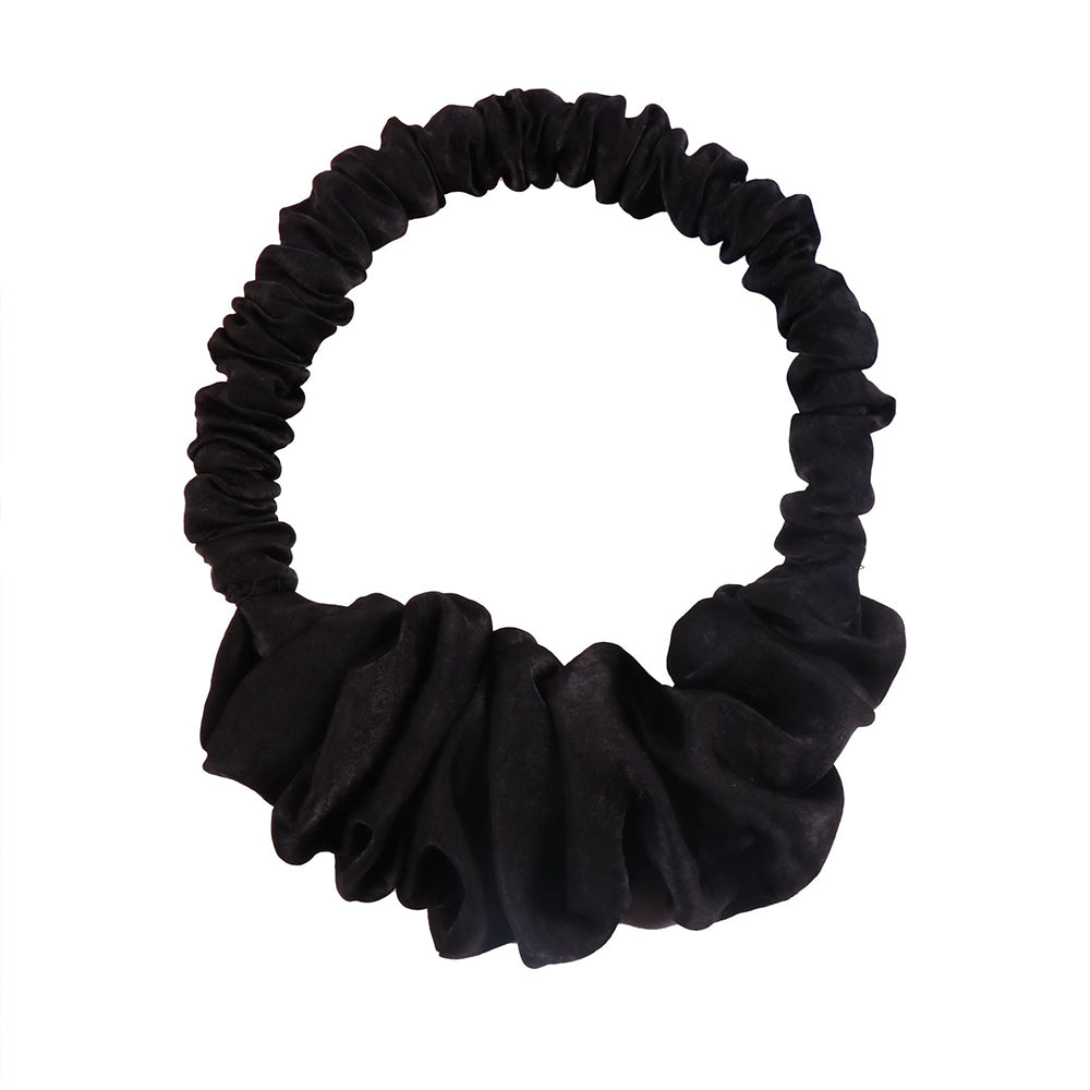 Voluminous Waves Heatless Curling Scrunchie Fashionable Item for Various Hair Type