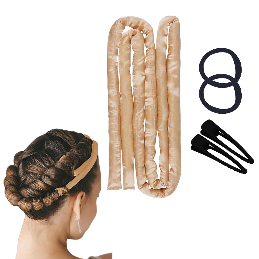 1.6 Meters Heatless Small Curling Rod Headband