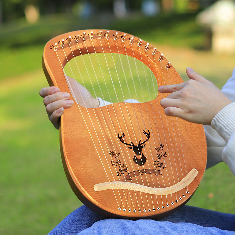 16-Strings Lyre Harp