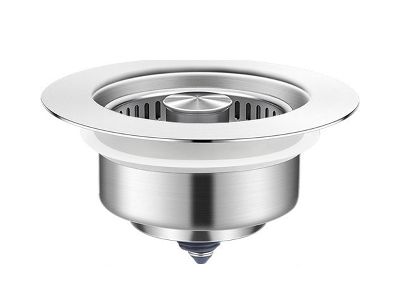 3-in-1 Kitchen Stainless Steel Sink Drain Strainer Pop Up Sink Stopper Drain Plug