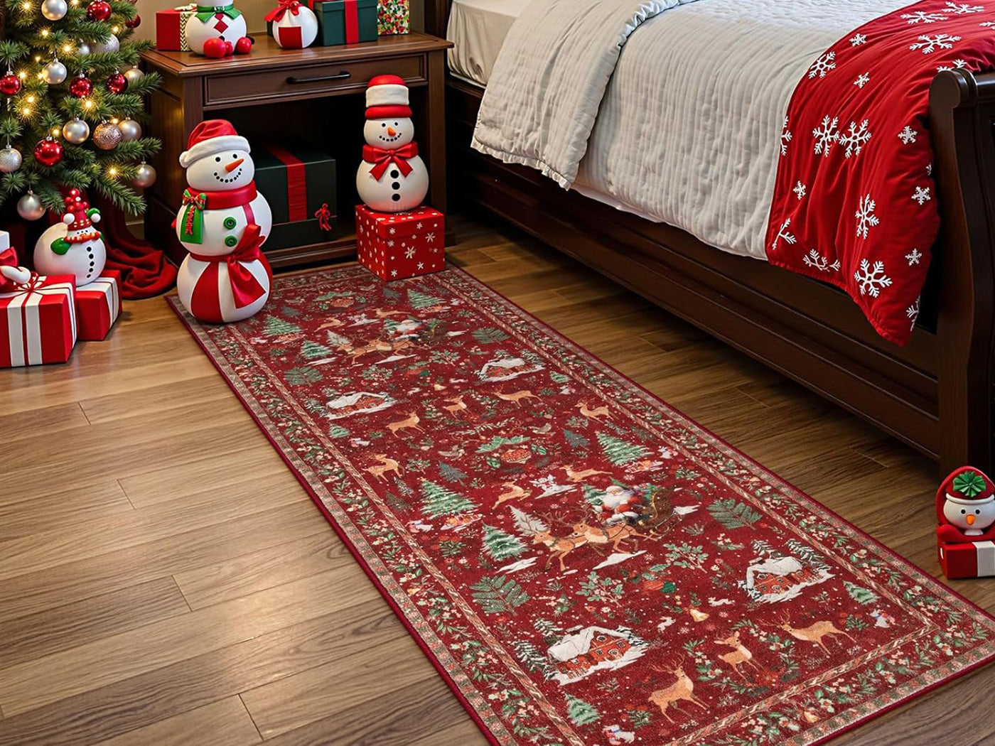 Christmas Kitchen Mats Xmas Merry Christmas Kitchen Mats