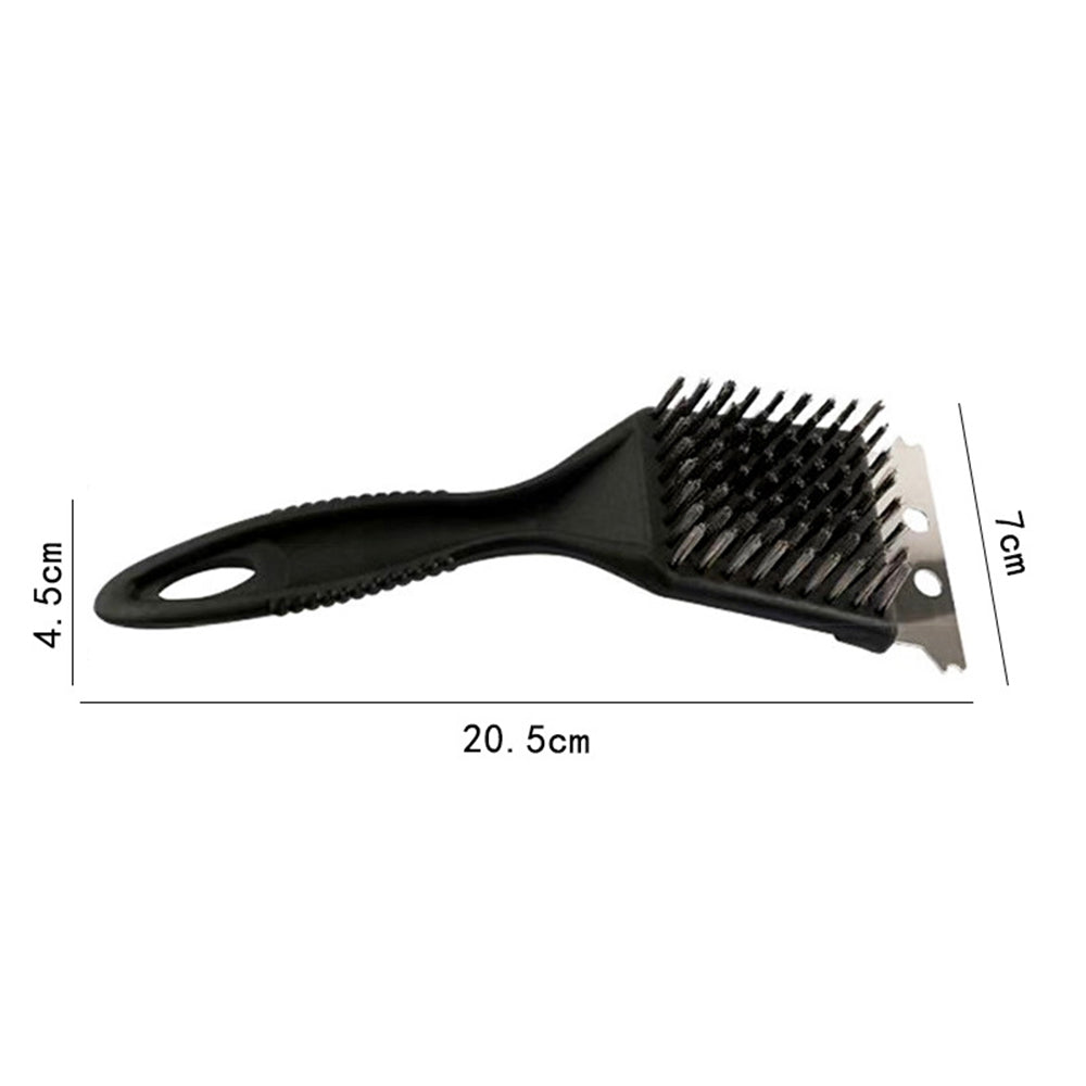 2 Pack Heavy Duty BBQ Grill Cleaning Brush with Scraper