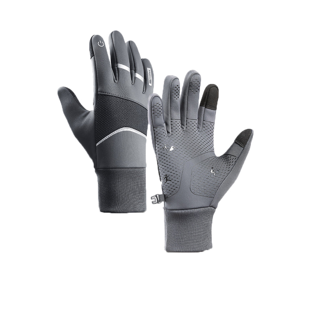 Unisex Touch Screen Winter Warm Riding Running Mittens Gloves
