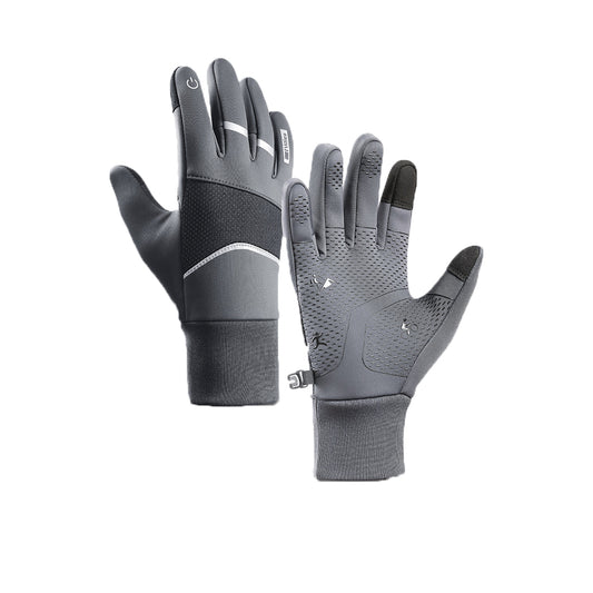 Unisex Touch Screen Winter Warm Riding Running Mittens Gloves