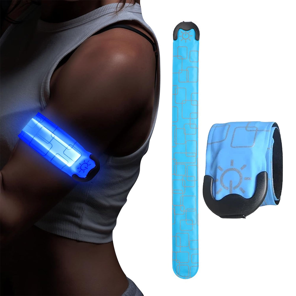 Reflective LED Light Armband Safety Belt Night Running Cycling Arm Band