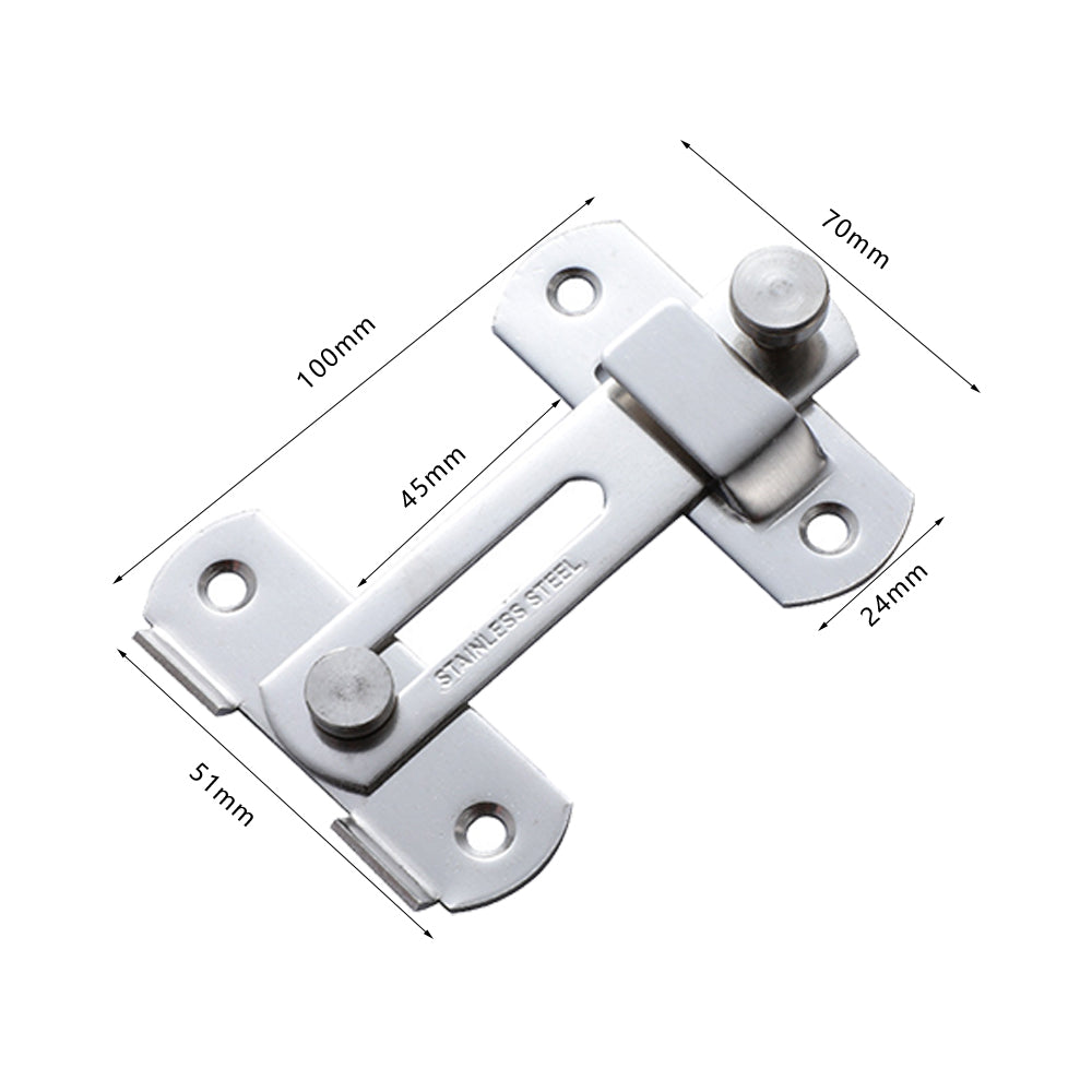 8Pcs Barn Door Latches Stainless Steel Barn Gate Flip Door Locks