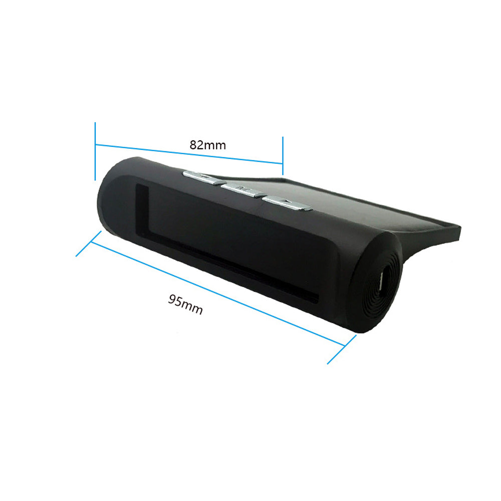 Wireless Solar Car Tire Pressure Monitoring System with 4 External Sensors