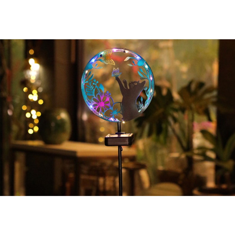 Solar Lights Solar Silhouette Light Silhouette Garden Stakes Outdoor Garden Lamp
