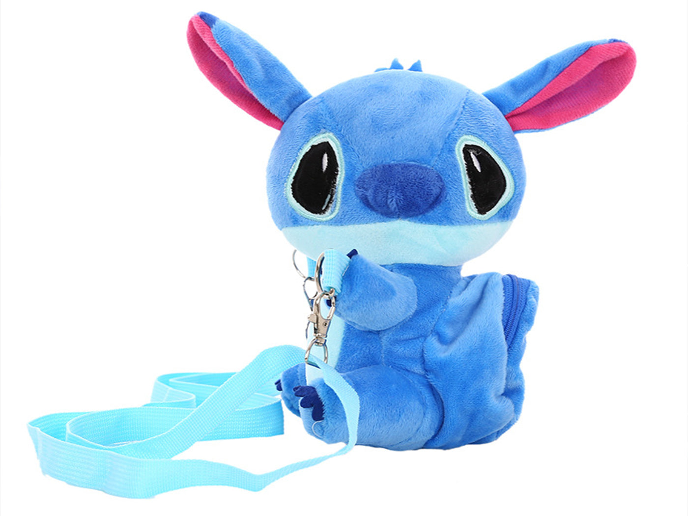 Lilo & Stitch Inspired Plush Crossbody Bag Hand Messenger Toy Purse Phone Bag