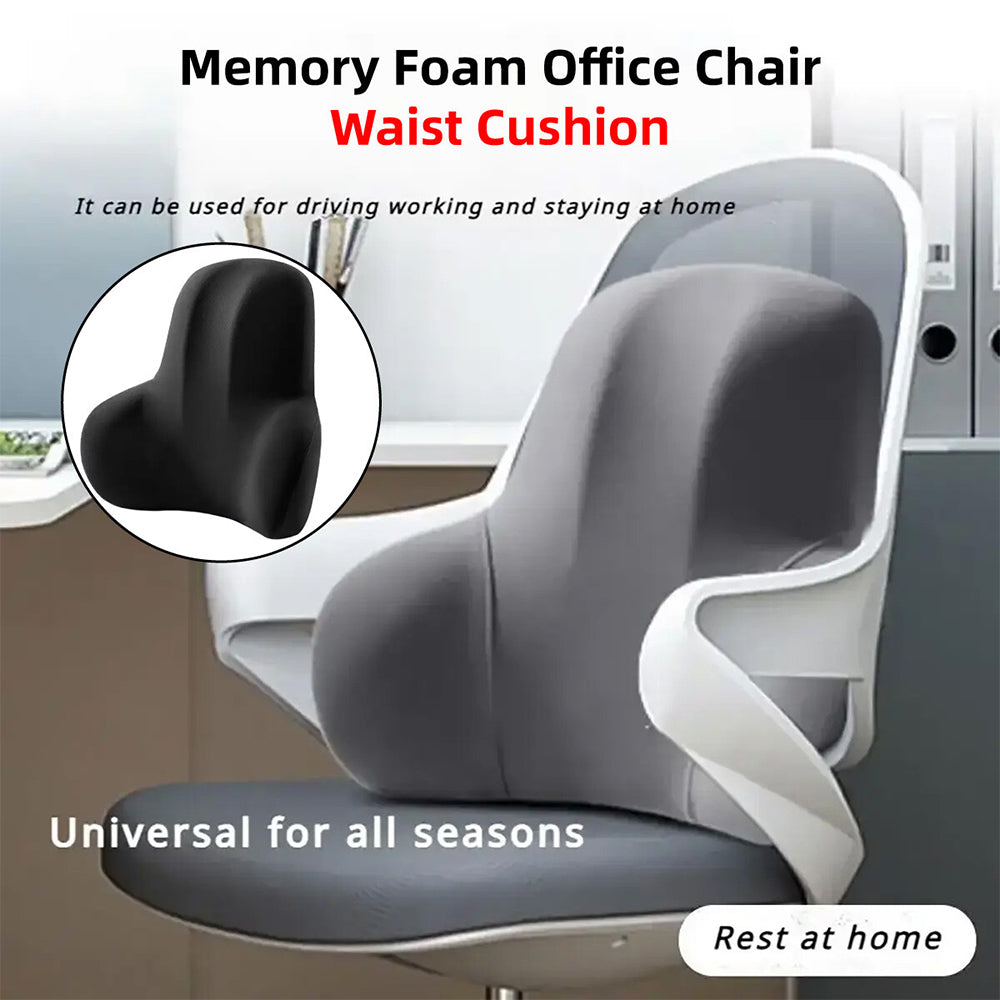 Memory Foam Lumbar Support Cushion for Office Chair
