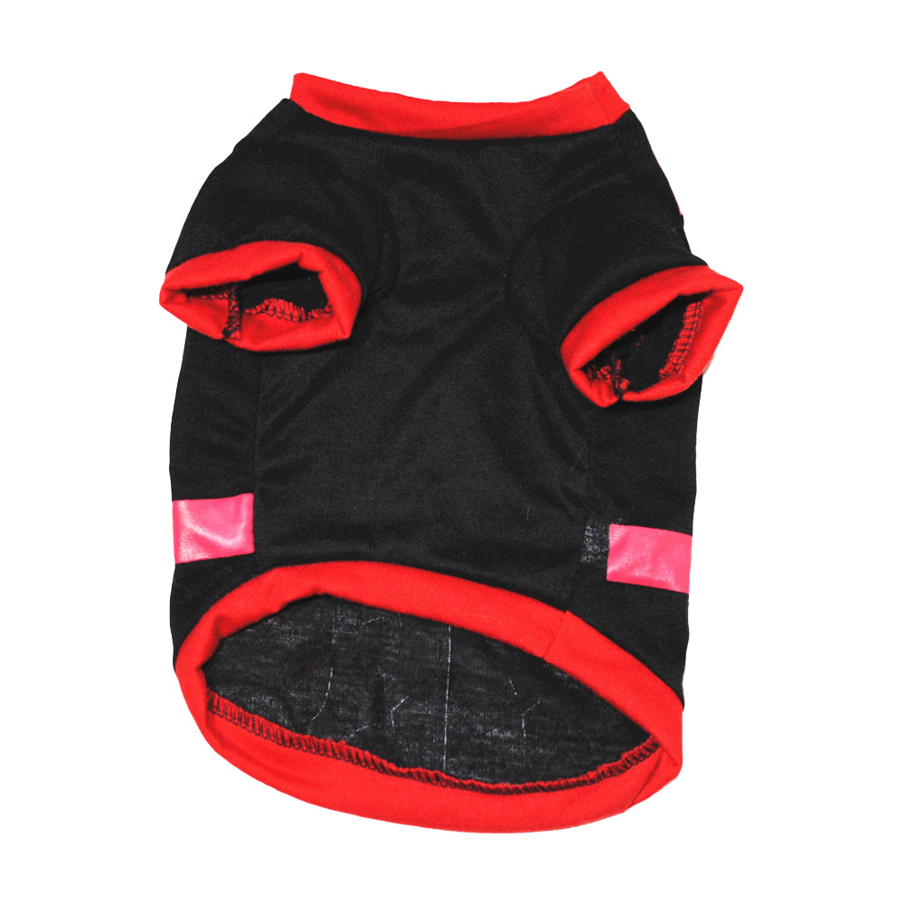 3Pcs Dog Cat Christmas T-Shirt Clothes Vest Puppy Pet Apparel Costume Coat Jacket-Red Belt and Green Belt and Candy Cane