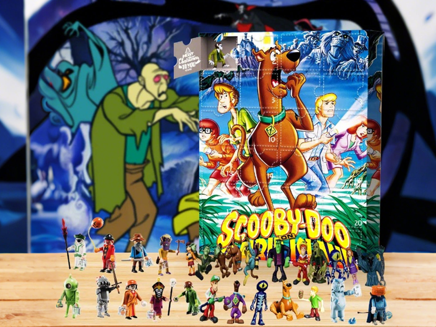 Cartoon Inspired Figures Advent Calendar 24-Day Christmas Advent Calendar
