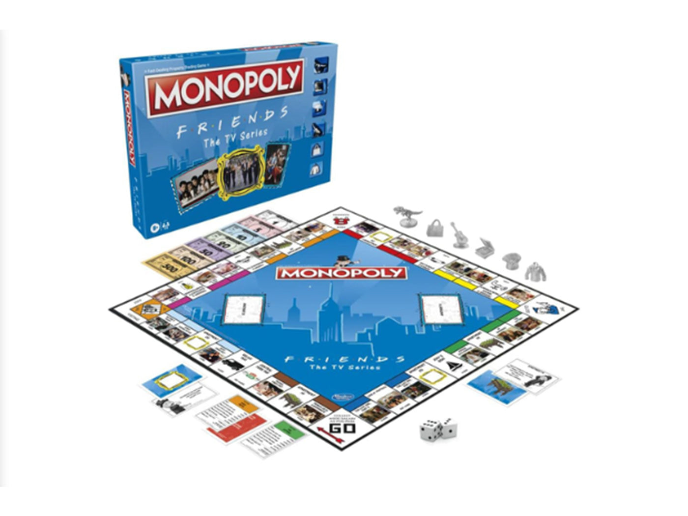The TV Series Edition Friends Inspired Monopoly Board Game Set