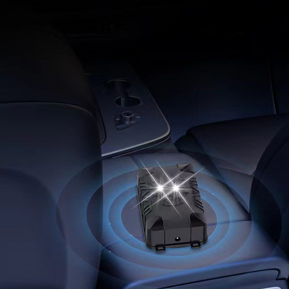 Under Hood Ultrasonic Rodent Repeller with Strobe Light & 3 Power Supply Methods for 12V Cars