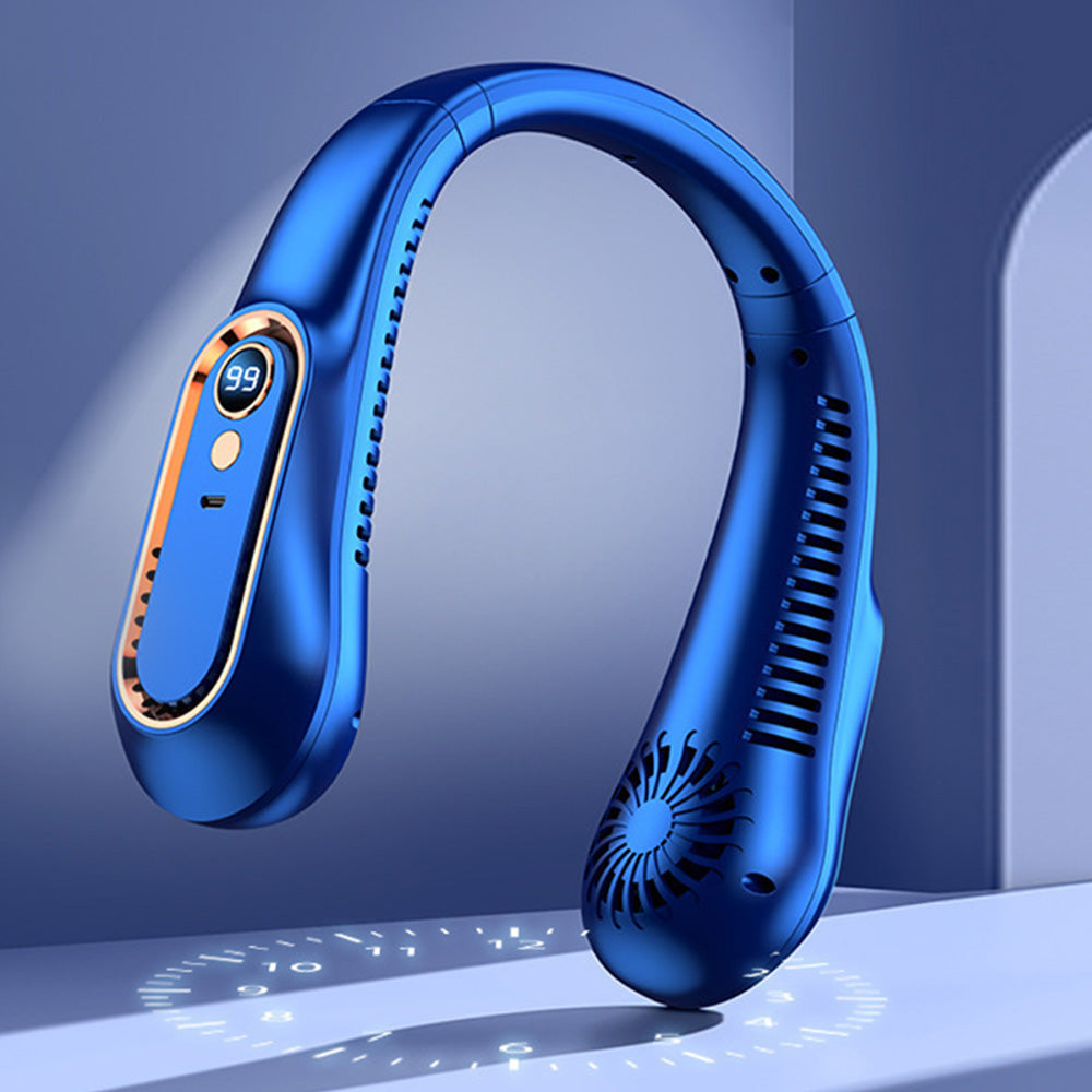 Up Down Airflow Neck Fan USB Neck Air Conditioner Personal Fan