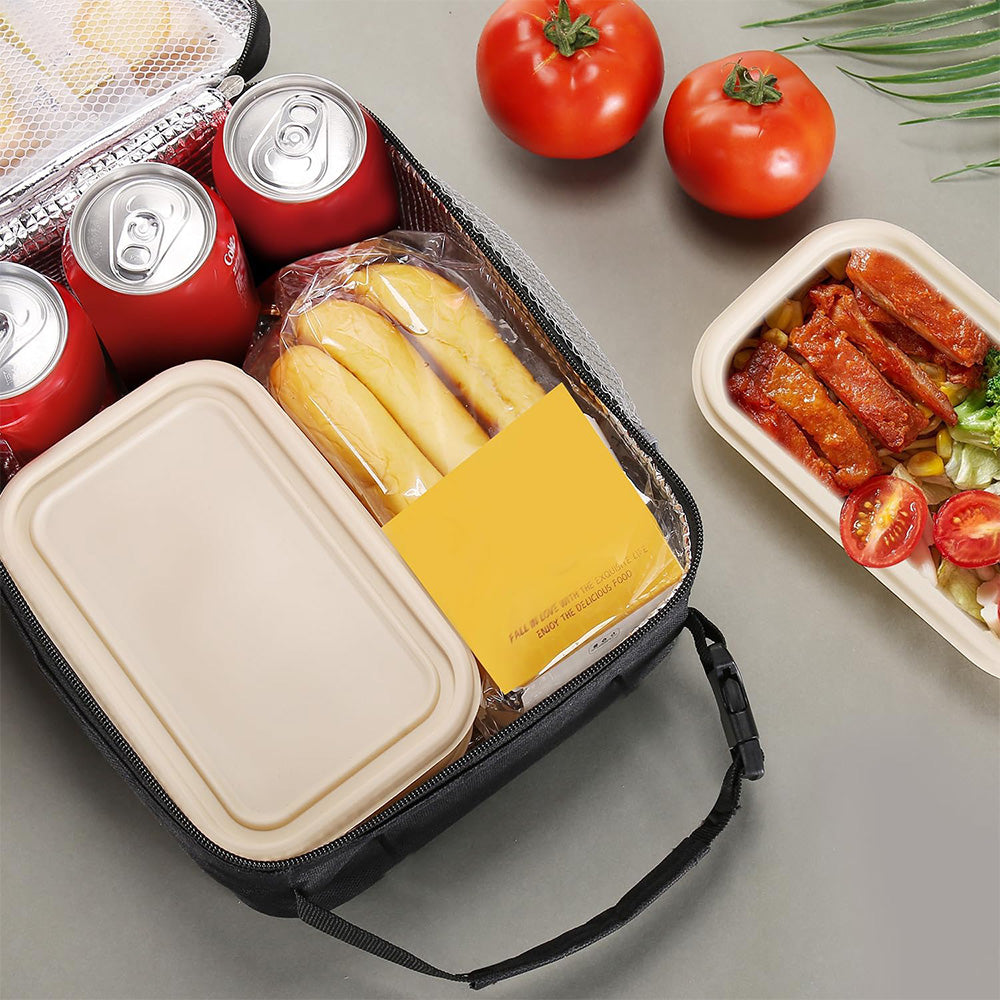 Large Capacity Insulated Lunch Bag Reusable Cooler Tote for Work Travel Picnic