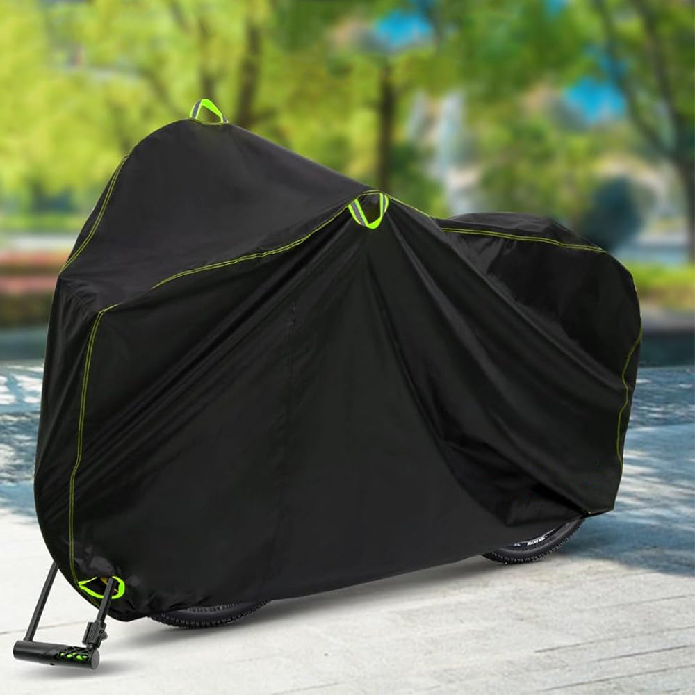 Water Resistance Outdoor Bike Cover for 1 2 Bicycles UV Dust Wind Protection