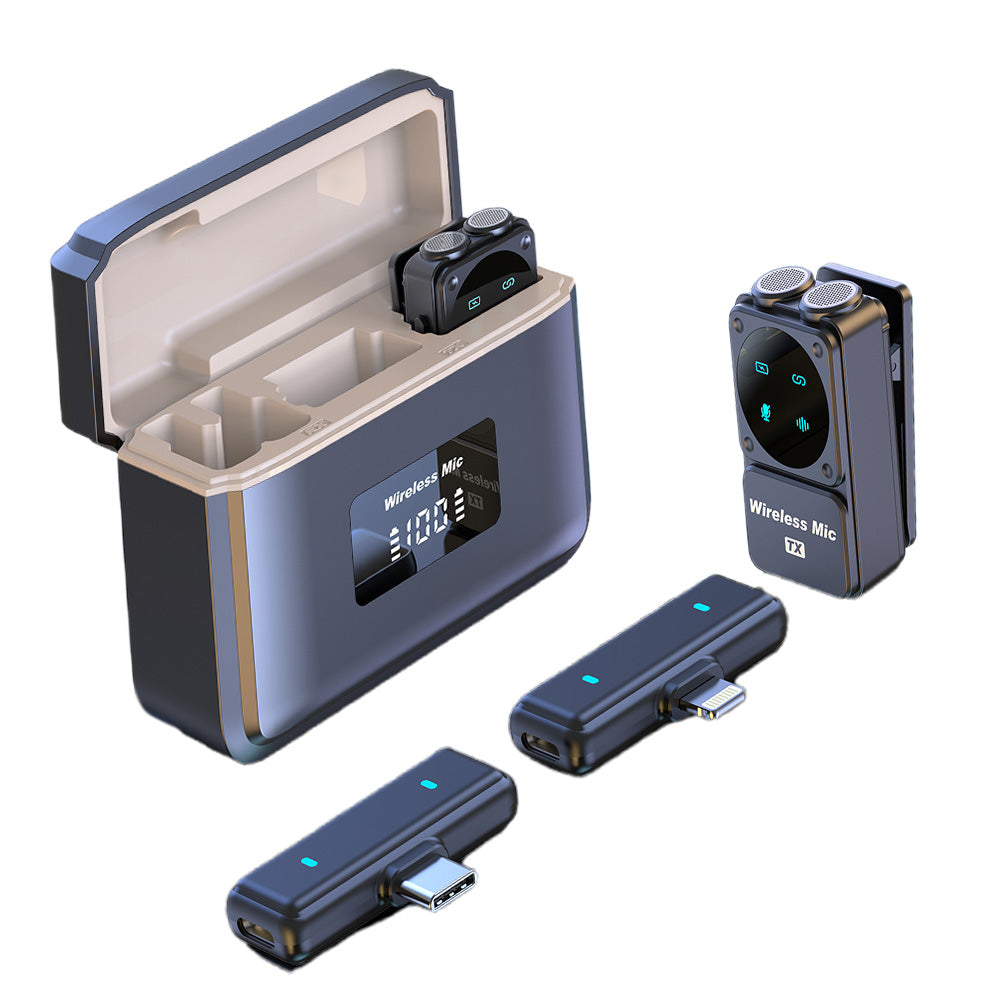 Wireless Microphone for iPhone and Android for Video Recording