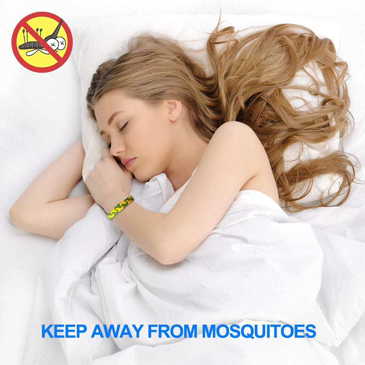 12 Pack PU Leather Mosquito Repellent Bracelets
