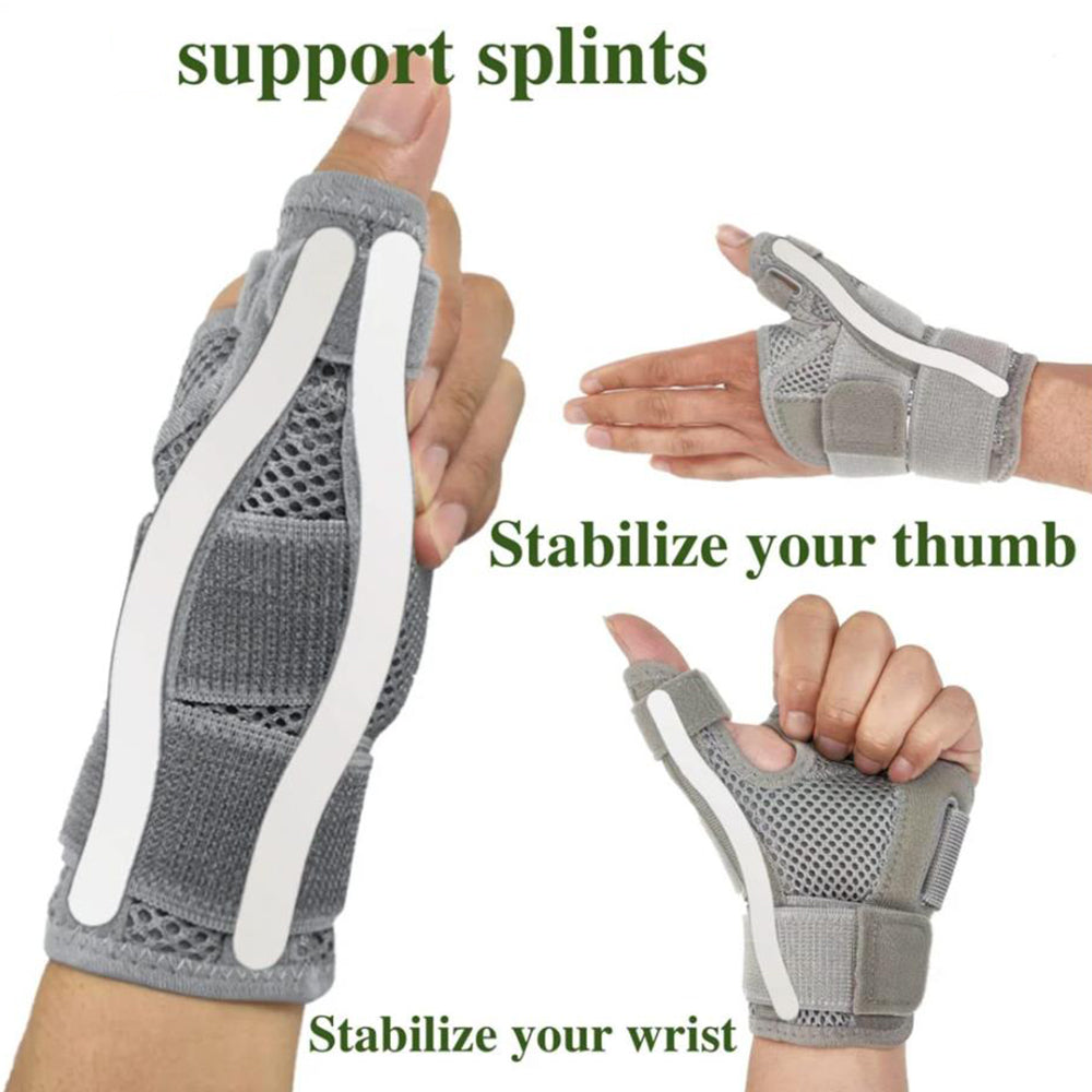 1 Piece Sports Wrist Protective Sleeve with Thumb Support
