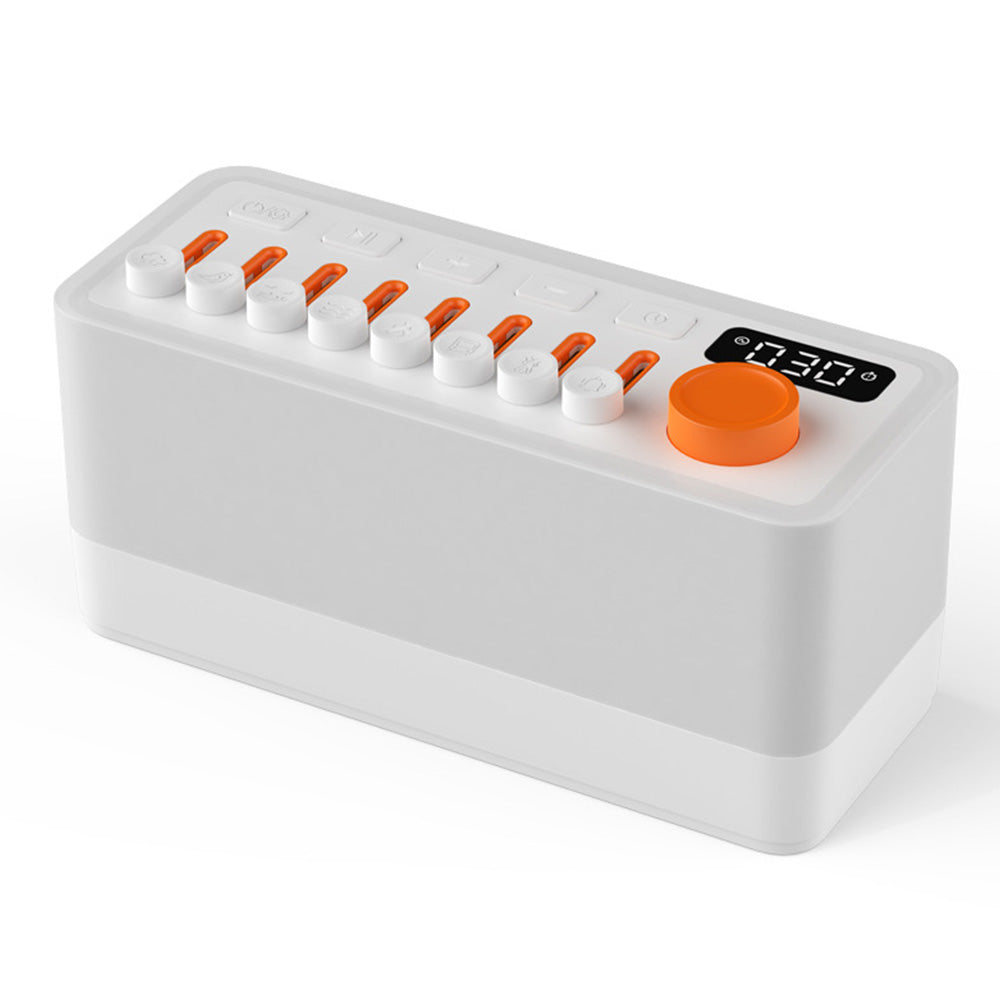 White Noise Sleep Sound Machine with Night Light and Sleeper Timer