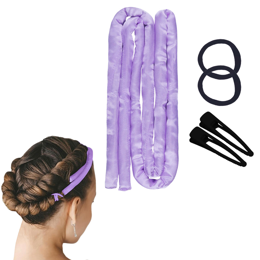 1.6 Meters Heatless Small Curling Rod Headband