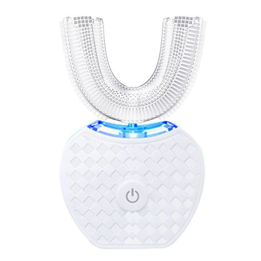 Wireless Charging U-Shaped Electric Toothbrush with Automatic Cleaning