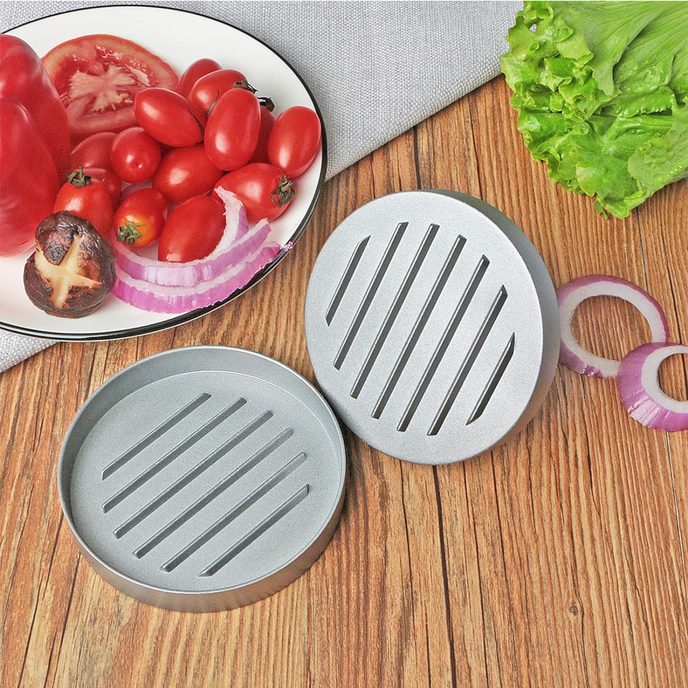 DIY Burger Patty Press Mold with 100Pcs Oil Blotting Paper