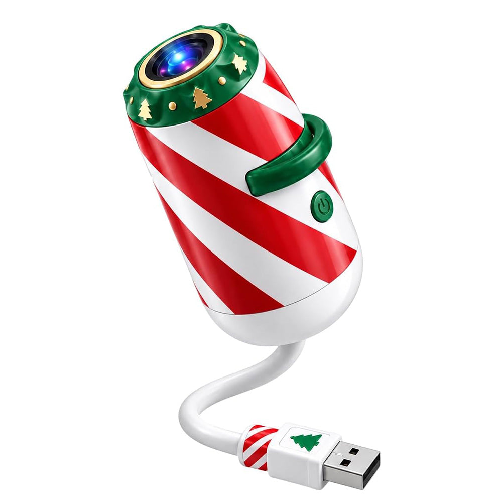 USB Christmas Projection Light with Assorted Lenses for Ceiling Decoration