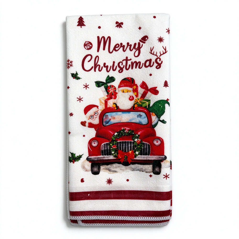 Microfibre Kitchen Tea Towels Dish Glass Cloths Towel