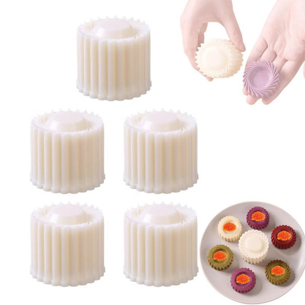 2-in-1 Double-Sided Sunflower Cookie Stamp Pastry Mold for Baking Biscuits