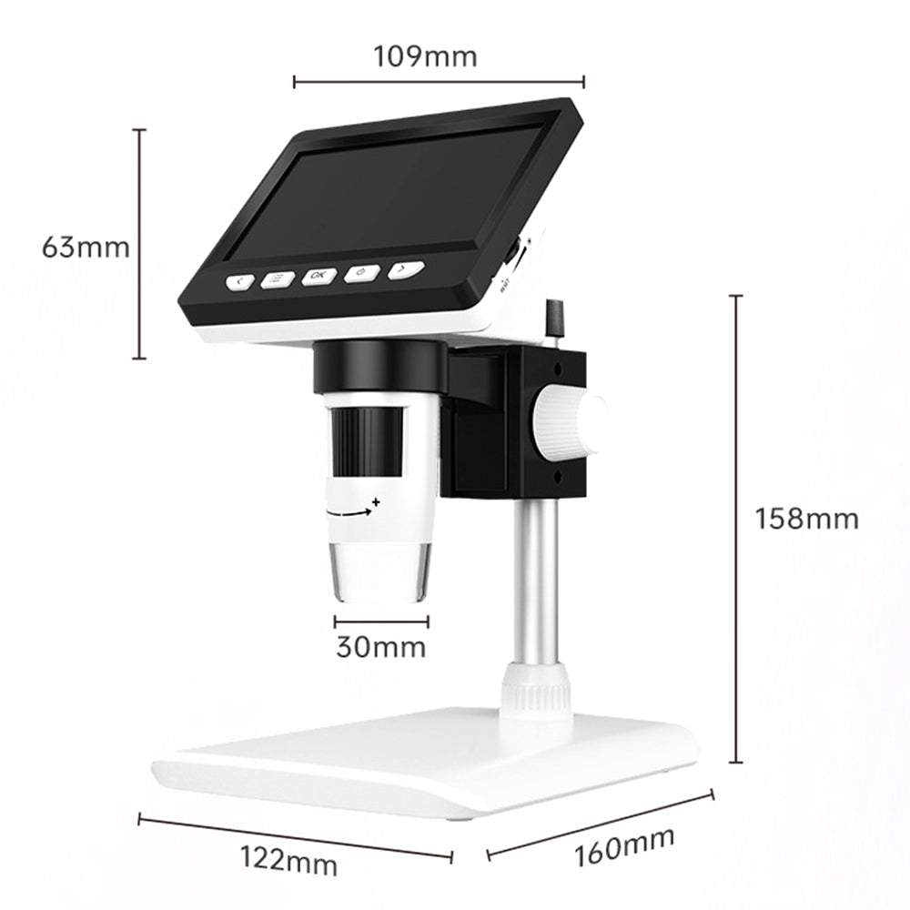 1000x Digital Microscope Camera IPS Screen for Soldering