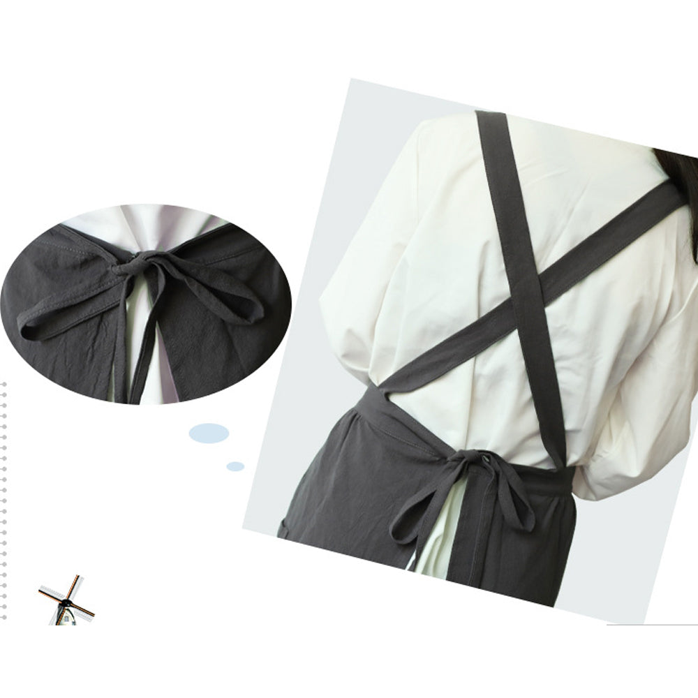 100% Cotton Work Apron Comfortable Wide Straps