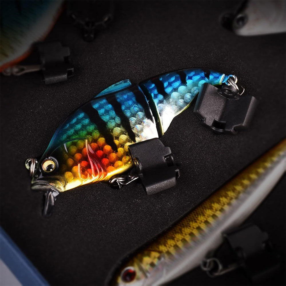 Fishing Lures Gift Box 15 Piece Bass Swimbait Tackle Set
