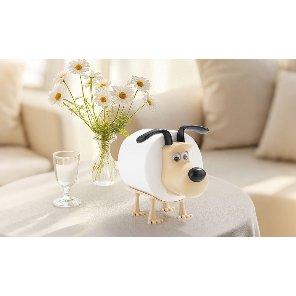 Dog Toilet Paper Holder Tissue Roll Paper Dispenser Organizer