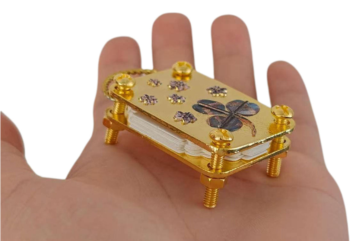 2Pcs Mini Flower Press Portable DIY Plant Dry Flower Pressing Machine with 20 Paper Sheets