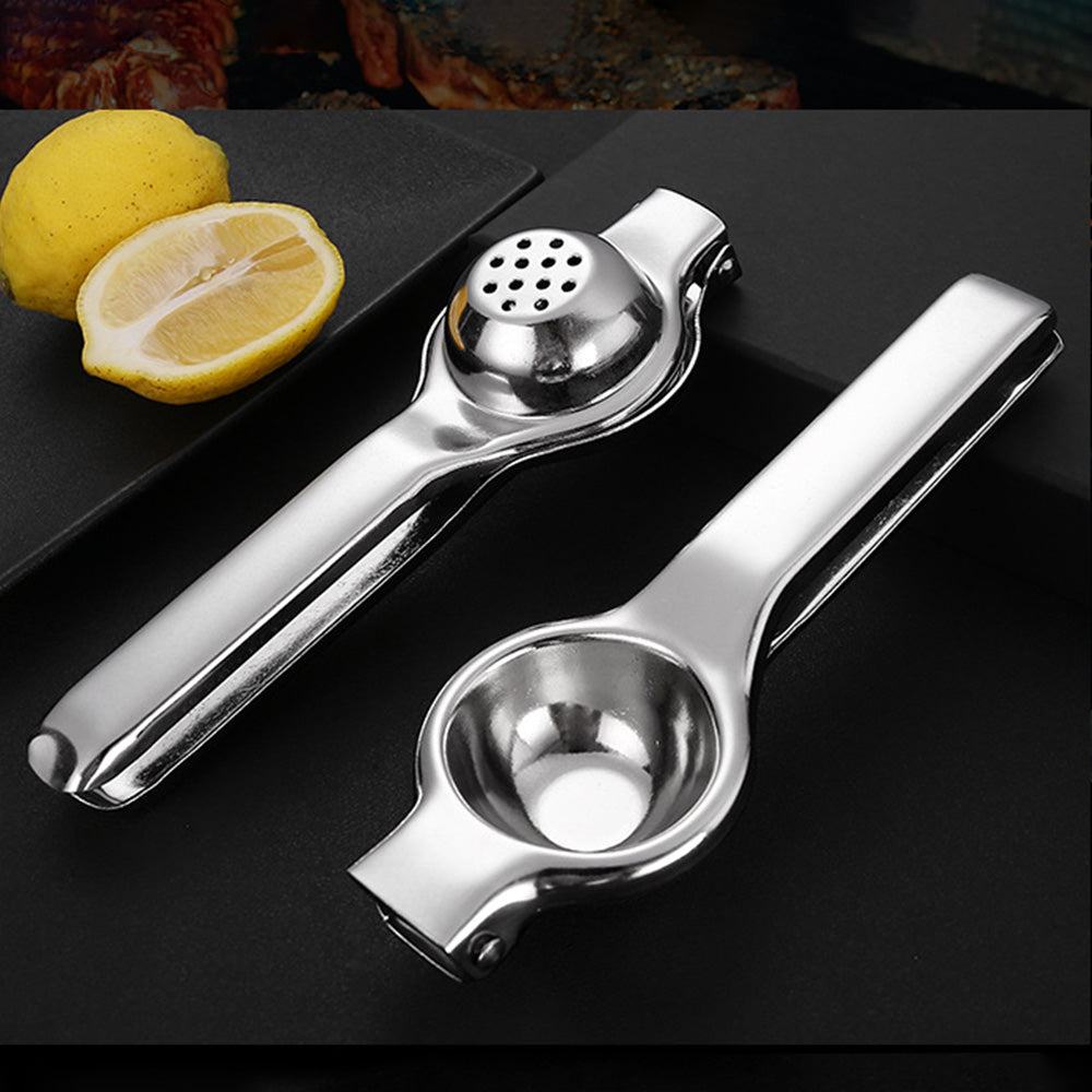 Lemon Squeezers Juicer Manual Press Stainless Steel Lime Citrus Fruit Extractor