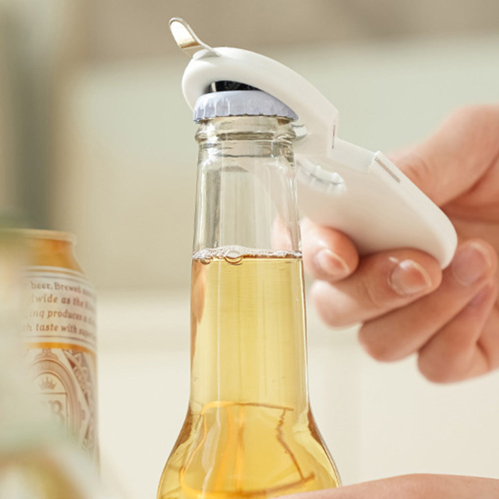 2 Pcs 5-in-1 Bottle Jar Can Opener with Easy Attached Storage