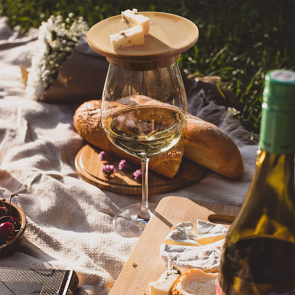 Wine Glass Charcuterie Board Topper