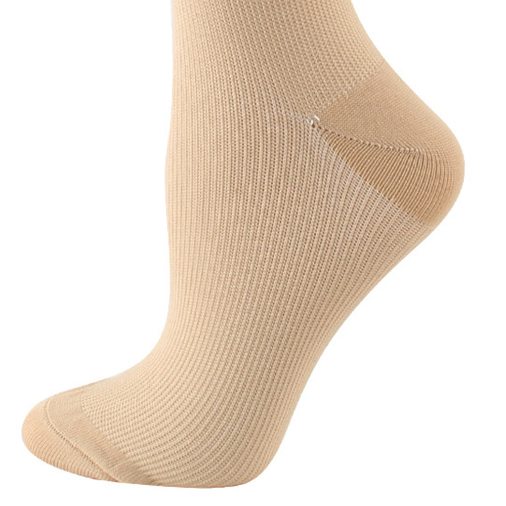 3 Pair Knee-High Socks for Support and Comfort During Sports Travel Daily Wear