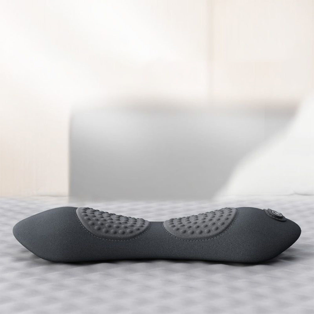 Electric Adjustable Lumbar Support Pillow with Heat and Massage