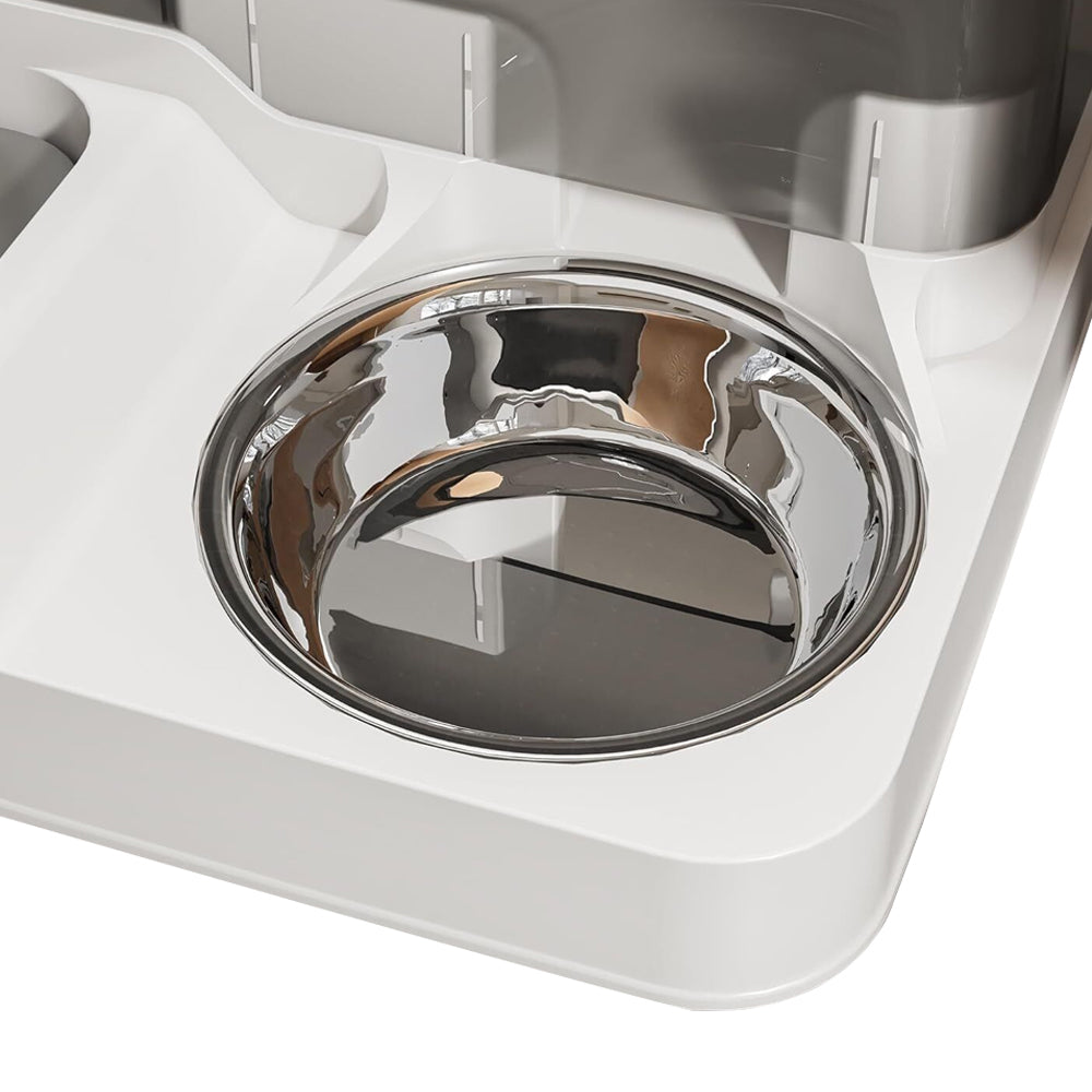 2-in-1 Automatic Feeder Food Water Dispenser