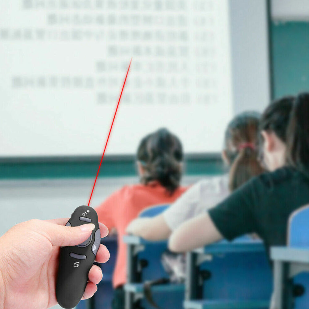 Wireless PowerPoint Presenter Mouse Clicker Laser Pointer