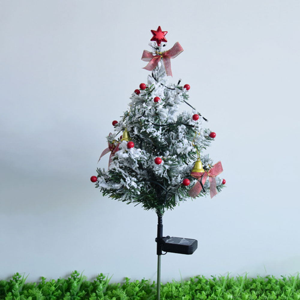 85cm Solar Christmas Tree Light Decoration Outdoor Solar Powered Christmas Yard Stake Light