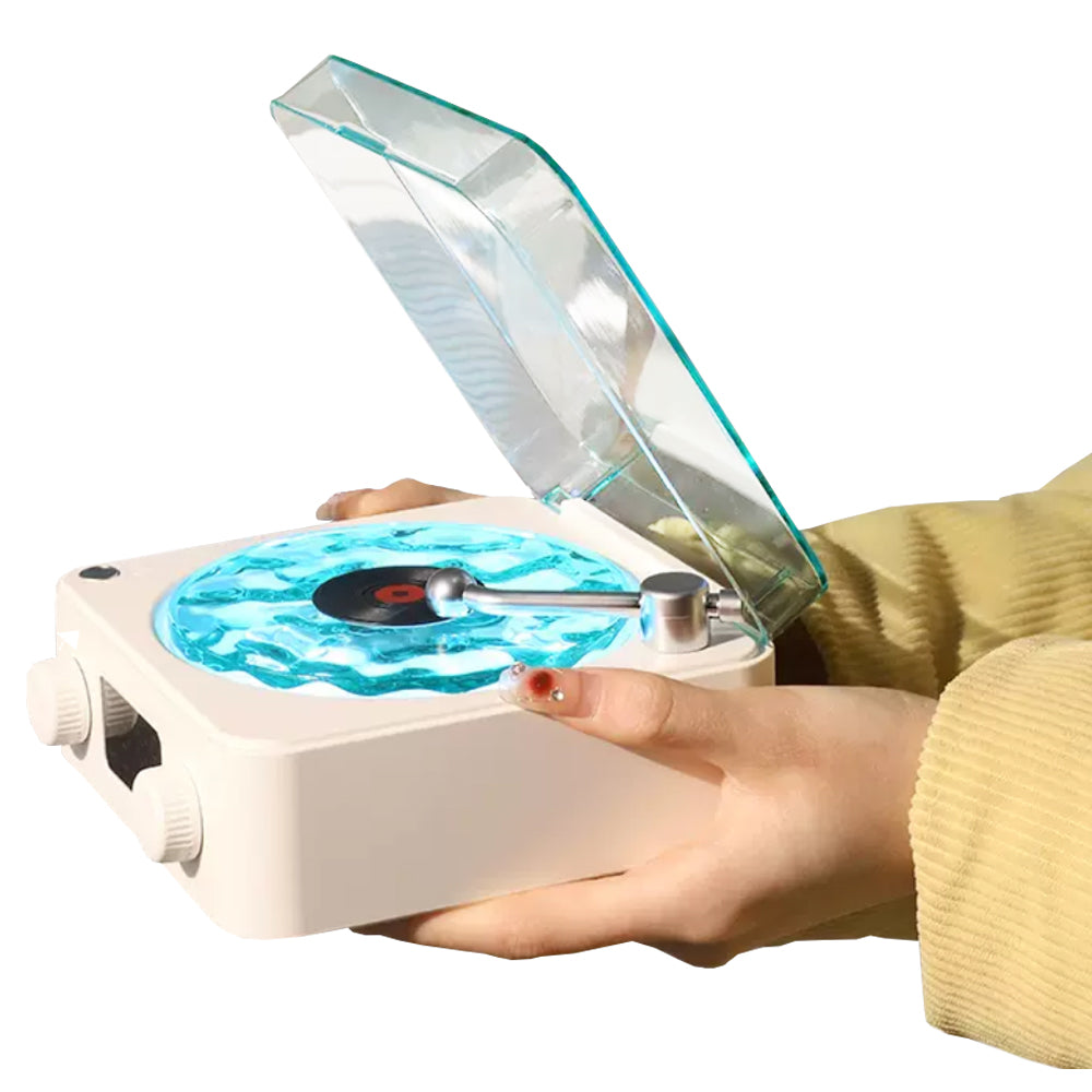 Waves Wireless Vinyl Player Bluetooth Speaker
